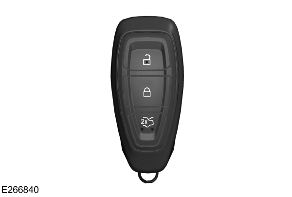 Afstandsbediening - Auto's met: Sleutelloze toegang 