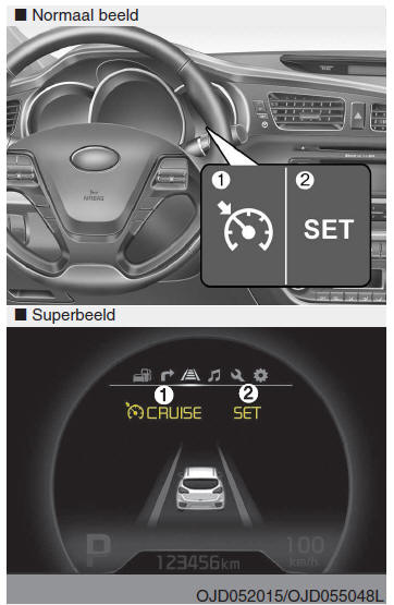 Cruise control-systeem