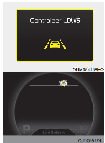 Lane departure warning system (LDWS)