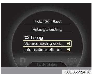 Blind spot detection-systeem (BSD)