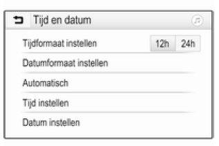 Instrumenten en bedieningsorganen