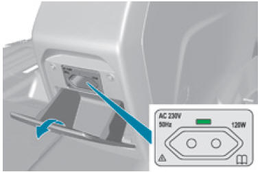 230 V / 50 Hz stopcontact