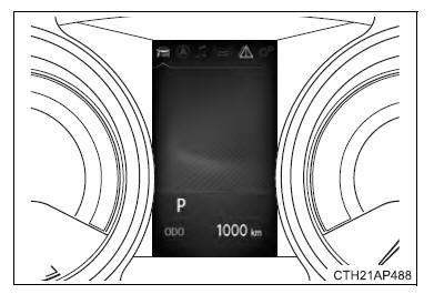 Multi-informatiedisplay (instrumentenpaneel met 2 meters)